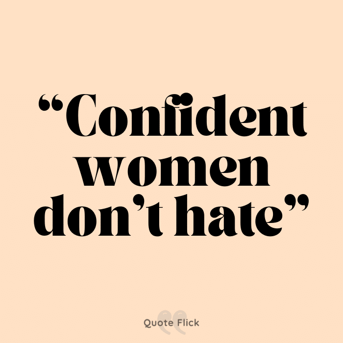 Confident women quotes