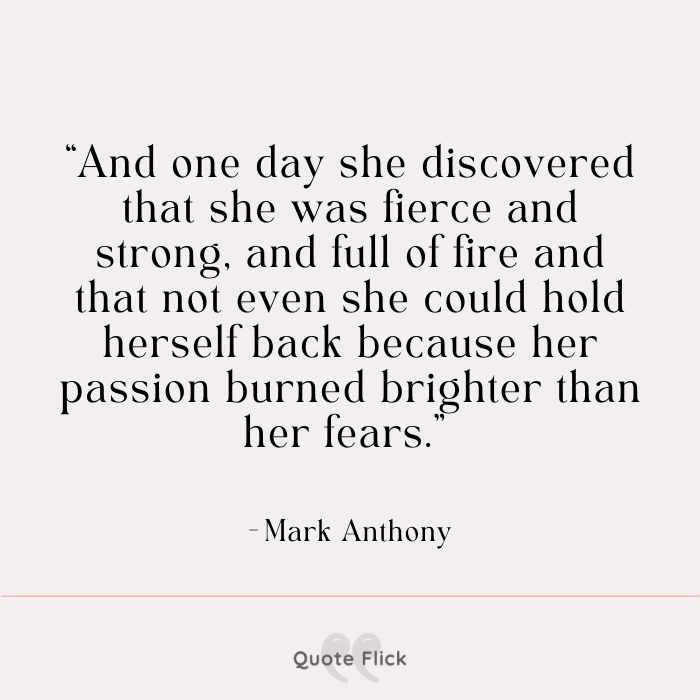 Fierce woman quote