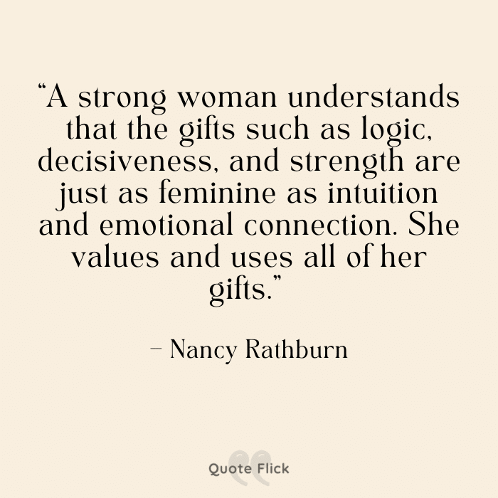 Quotes about feminine strength