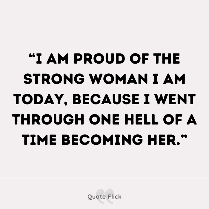 Quotes of a strong woman