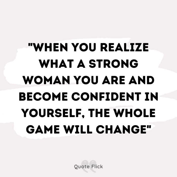 Strong confident woman quotes